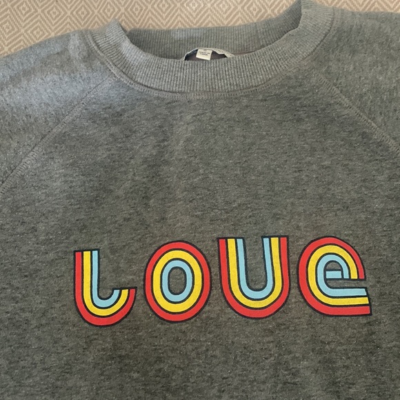 Rebecca Minkoff LOVE Sweatshirt - Picture 2 of 5